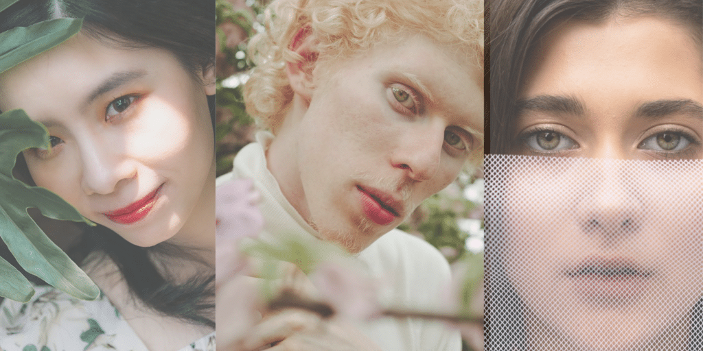 le labo opticiens lunetiers portaits hommes et femme avec armocromie intensité forte